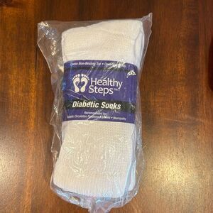 Healthy Steps Diabetic Socks 3 in lot Size Large New